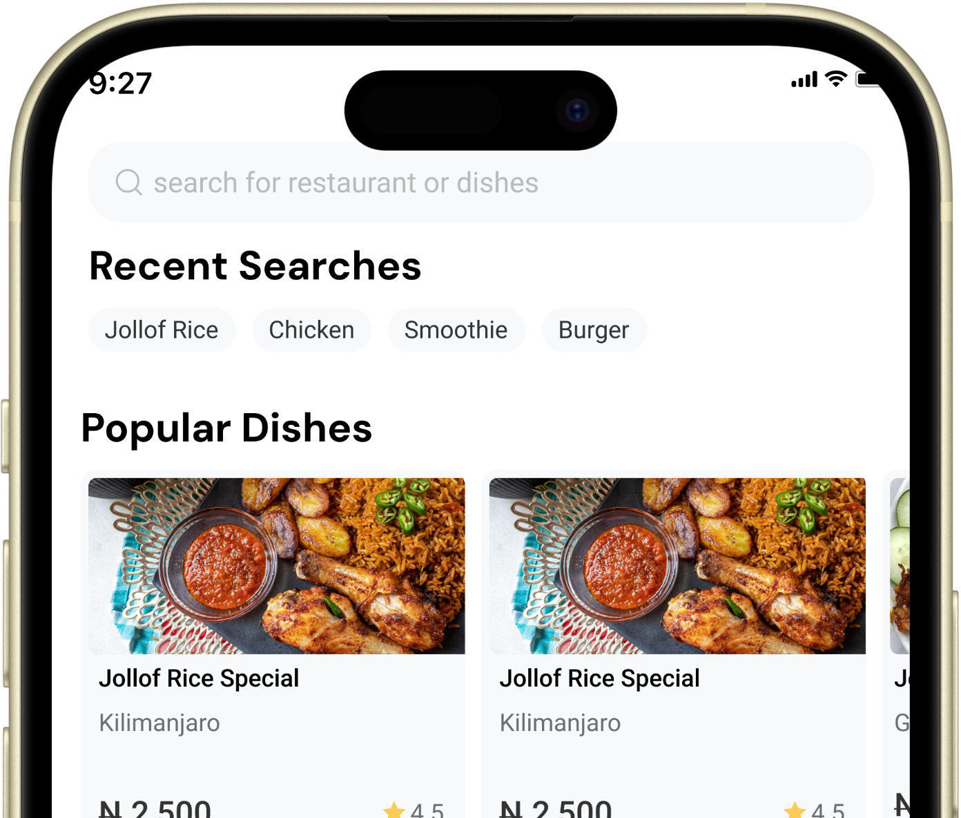 Mobile App Mockup